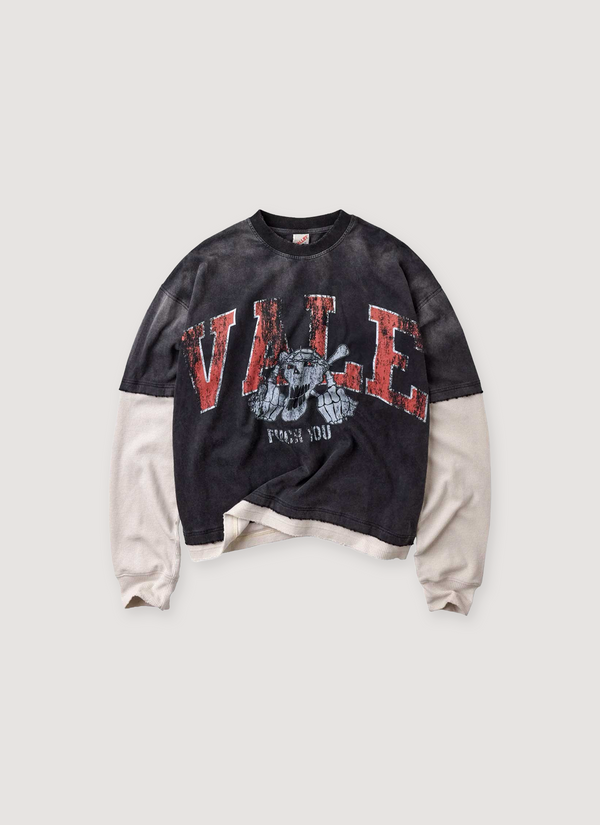 Vale Forever Big Brother Longsleeve Vintage Black Big Brother Longsleeve Vintage Black - Authenticated Longsleeves | Pieces Los Angeles