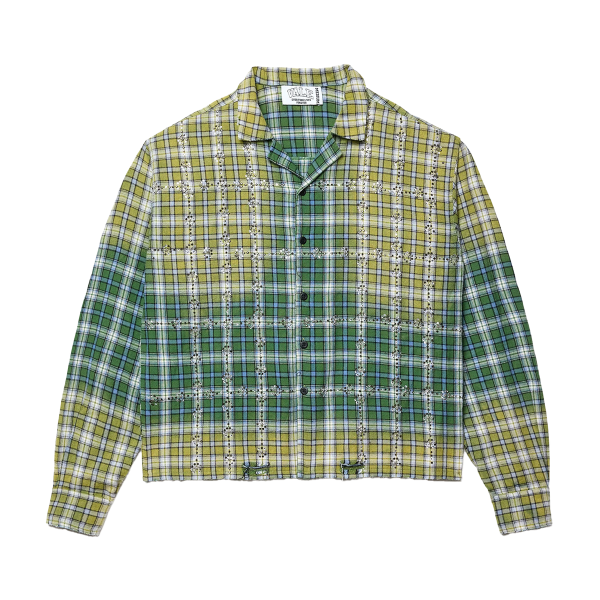Vale Forever Green Day Flannel Green – PIECES
