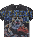 Vale Forever Guard Dog Big Tee Vintage Black