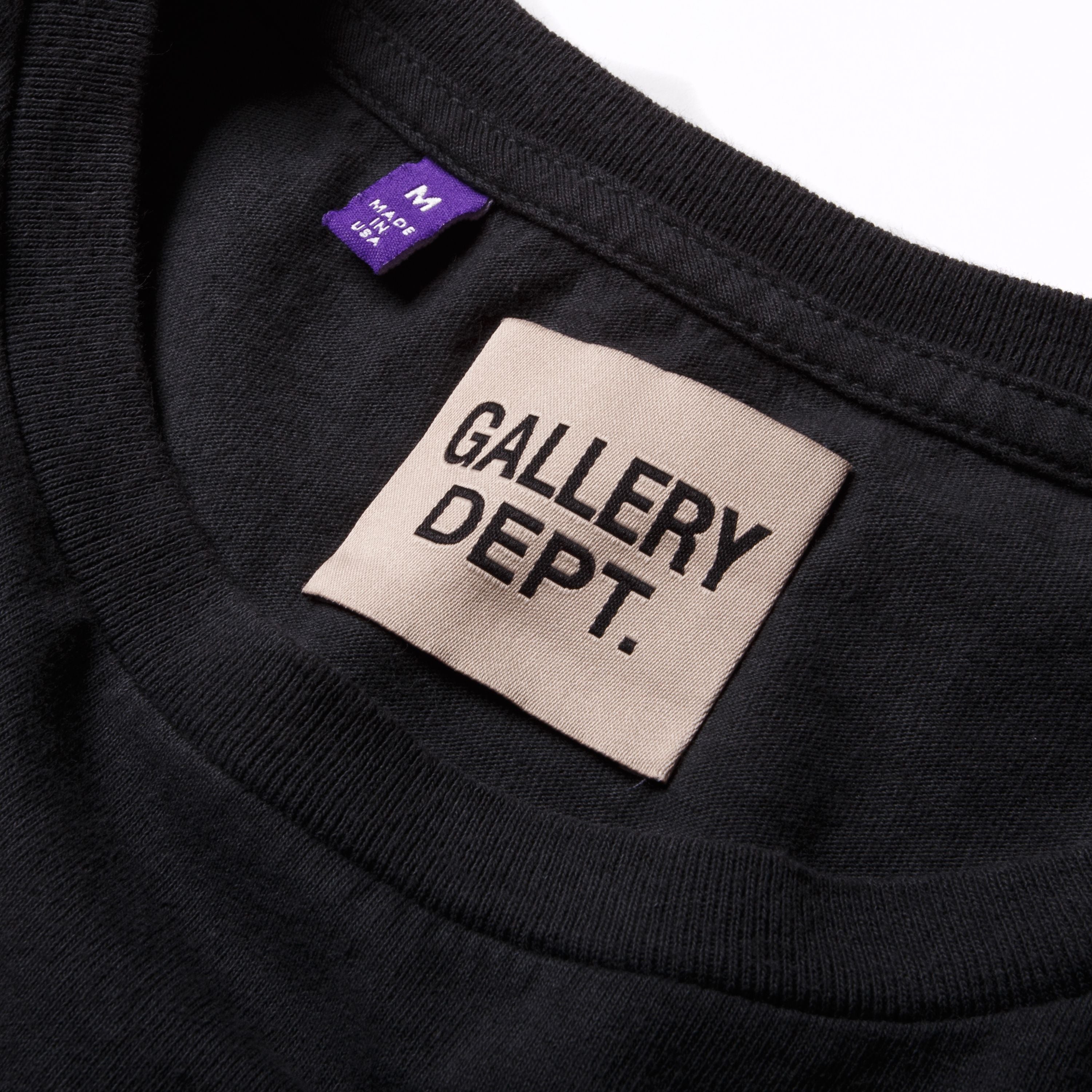 Gallery Dept. Distressed ATK Tee Washed Black – PIECES Gallery Dept. Distressed ATK Tee Washed Black – PIECES