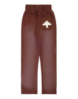 Vertabrae Logo Sweatpants Brown