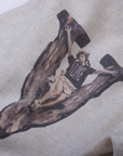 Saint Michael x Vlone Logo Sweatpants Grey