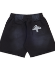 Vertabrae Vonster Cross Sweatshorts Black