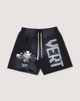 Vertabrae Vonster Cross Sweatshorts Black