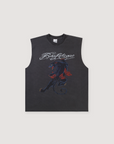 Basketcase Gallery Wildcat Cut Off Tee Vintage Black
