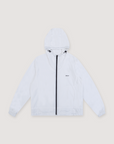 Ambush Logo Hooded Zip Jacket White