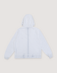Ambush Logo Hooded Zip Jacket White