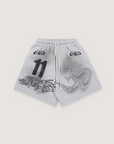 Hellstar Yoga Shorts Grey