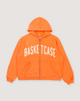 Basketcase Gallery Dweller Zip Up Sweatshirt Orange