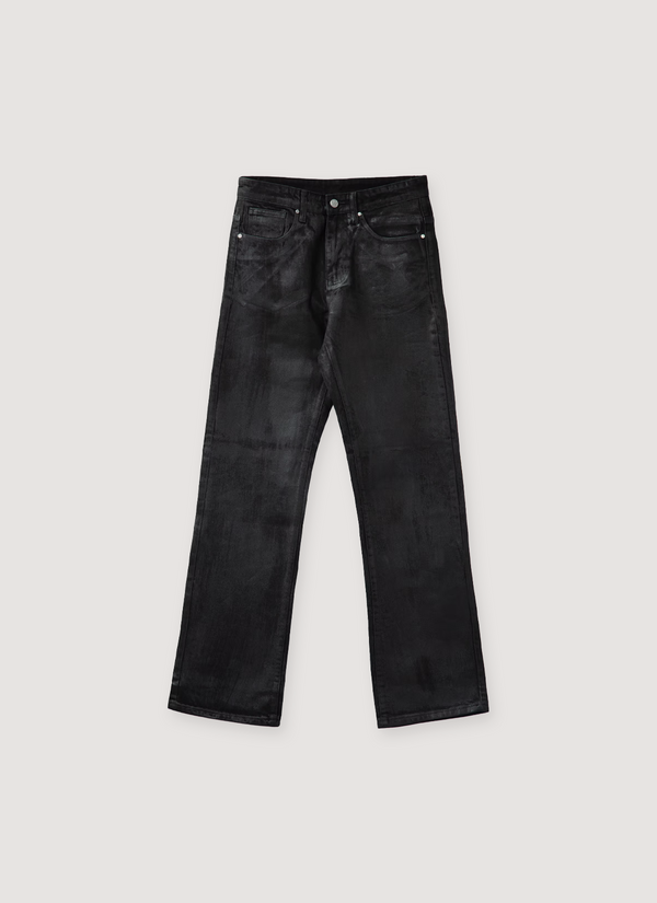 Basketcase Gallery Zombie Waxed Denim Black Zombie Waxed Denim Black - Authenticated Jeans | Pieces Los Angeles