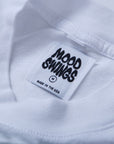 Mood Swings Swirl Tee White Green