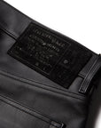 Denim Tears Leather Cotton Wreath Pants