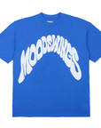 Mood Swings Swirl Tee Blue White