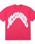Mood Swings Swirl Tee Pink White