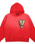 Vertabrae Patch Sweatshirt Red