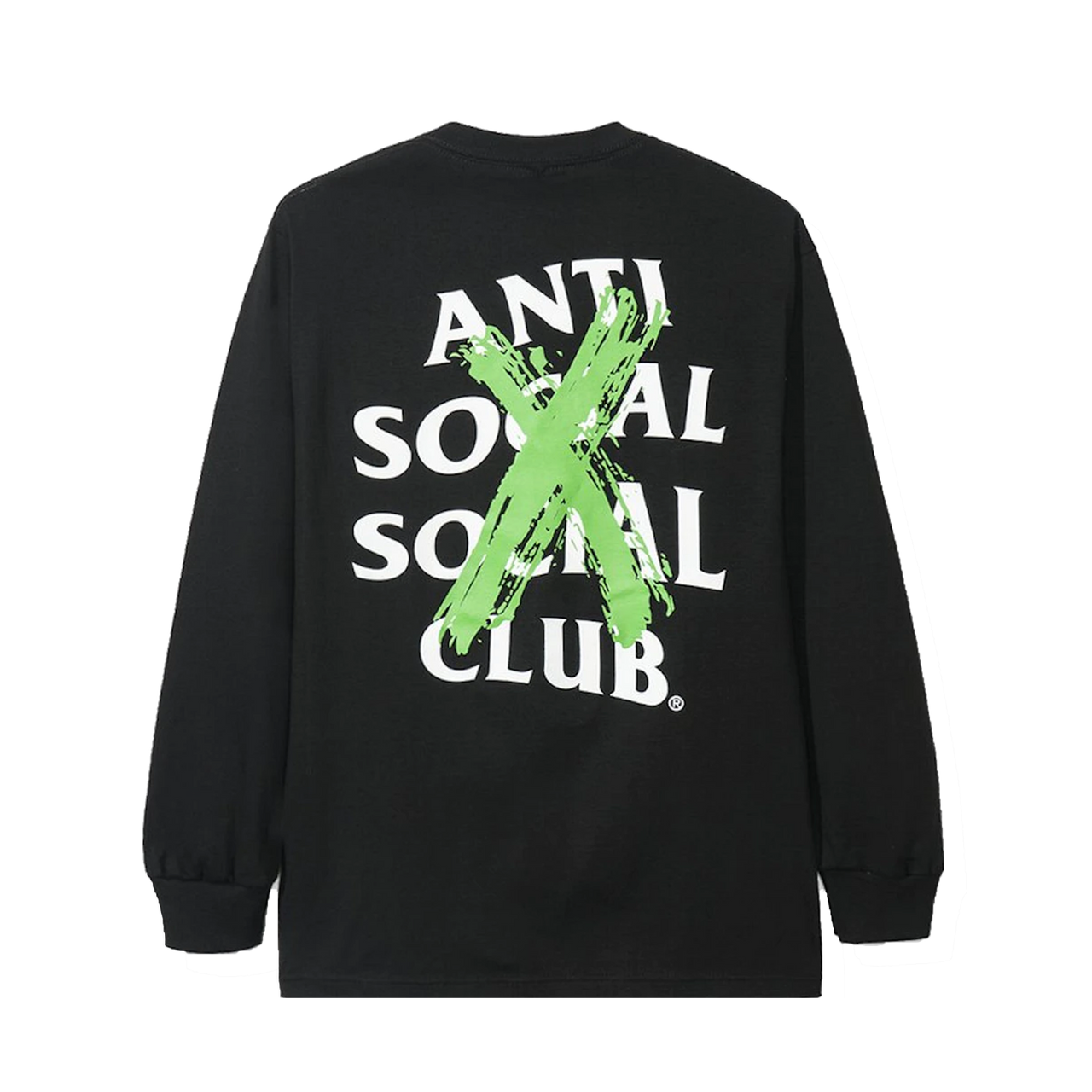 Anti Social Social Club Cancelled Long Sleeve Black