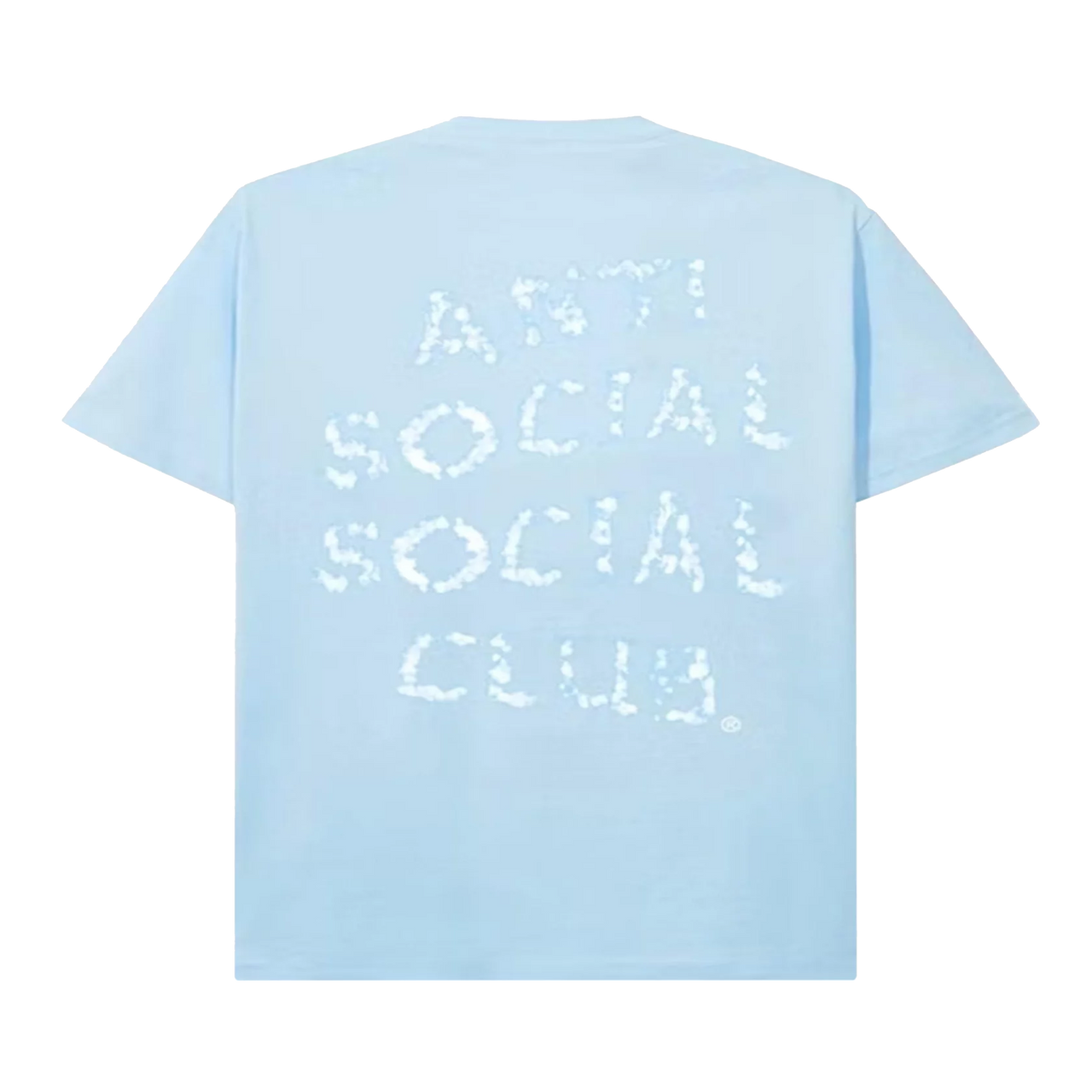 Anti Social Social Club Partly Cloudy Tee Baby Blue