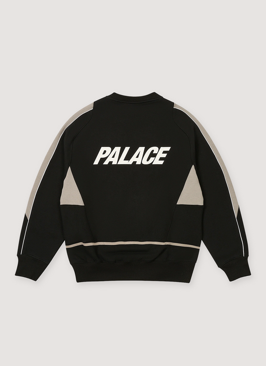 Palace Pro Team 02 Crewneck Black