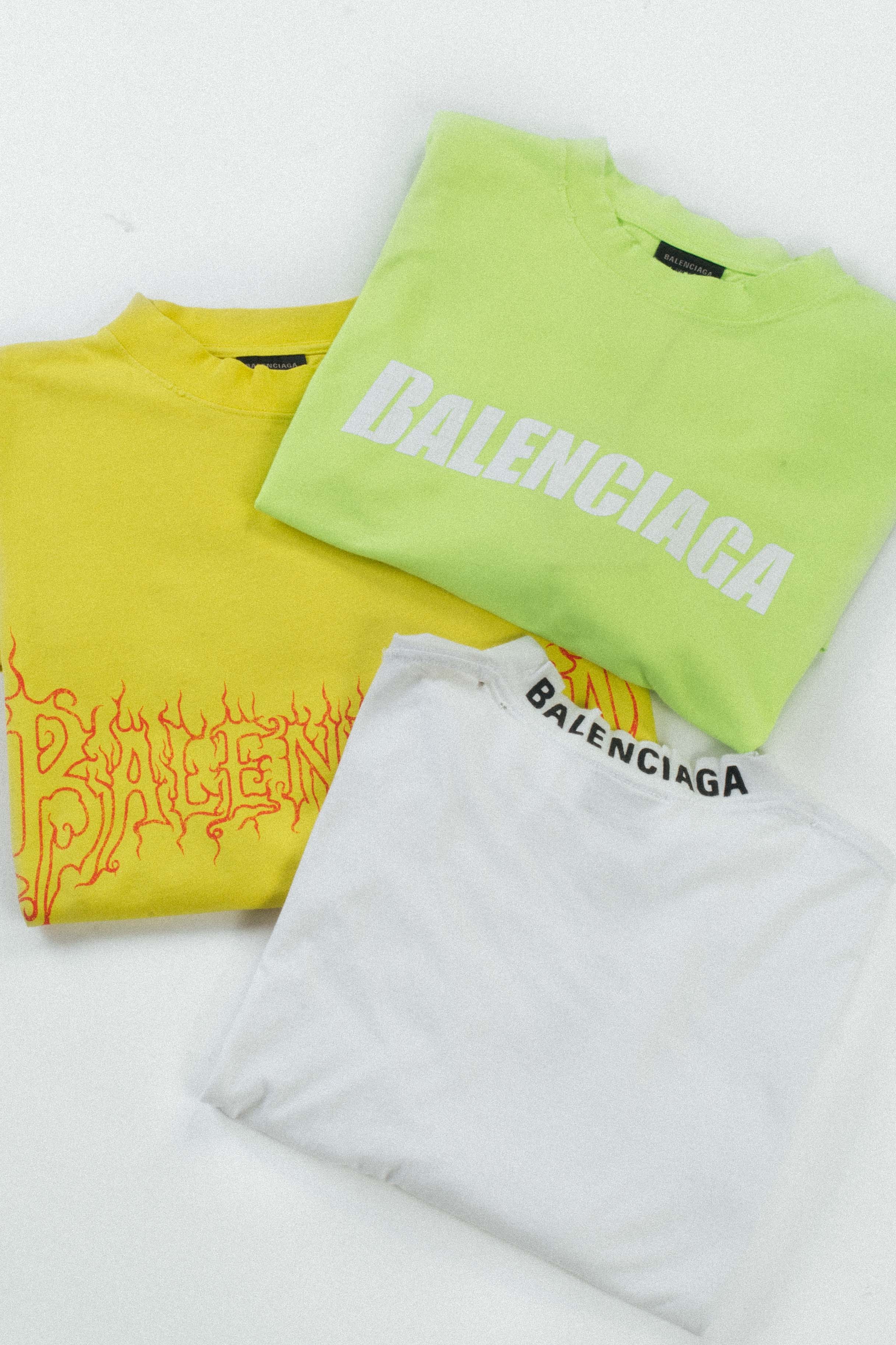 Balenciaga World Food Programme Tee Fluorescent Yellow | PIECES