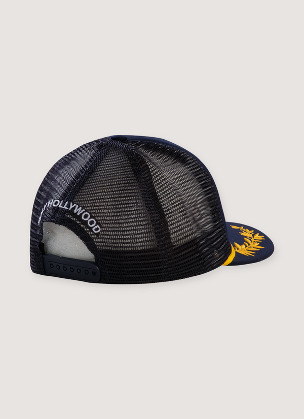 Paly Hollywood 555-Star Trucker Hat Navy alternate view - Shop at Pieces Los Angeles