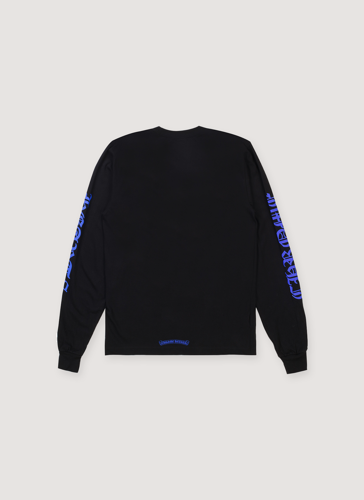 1988 Neck Logo Longsleeve Black Blue – PIECES
