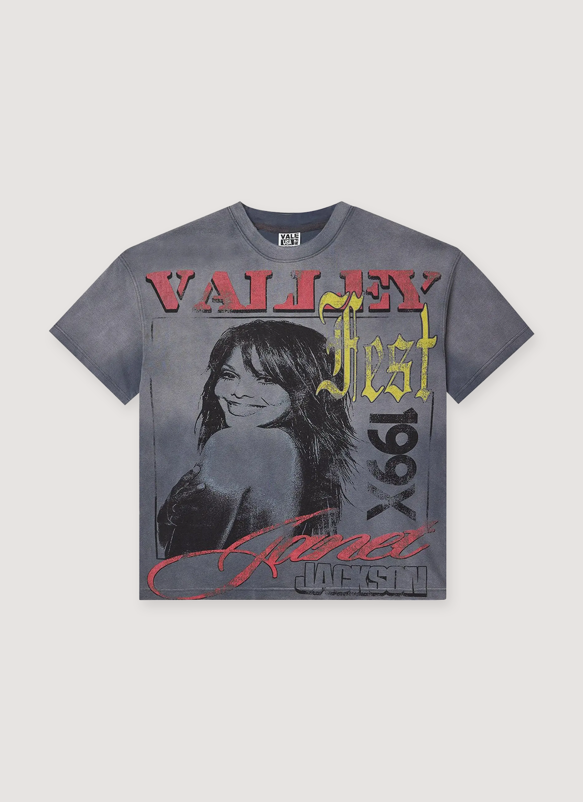 Vale Forever 199X Fest Tee Vintage Grey