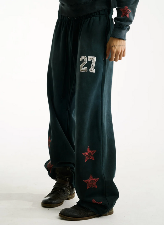 Vague Studios 27 Club Sweatpants Sunbeat Black