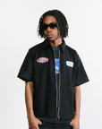 Pieces All American Mechanic Shirt Black