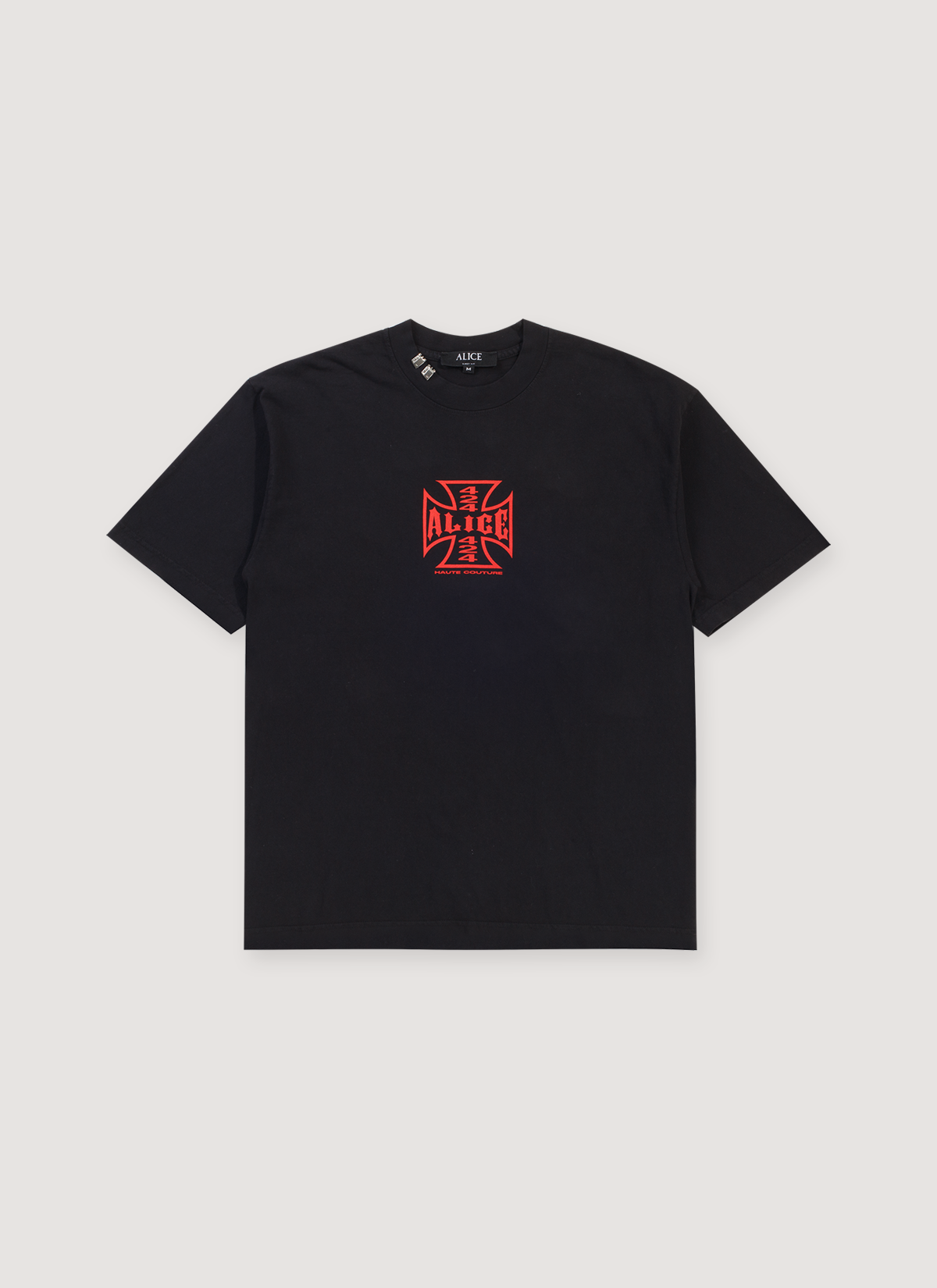 Alice Hollywood 424 Haute Culture Tee Black Alice Hollywood 424 Haute Culture Tee Black - Image 1 | Authenticated at Pieces Los Angeles