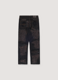 424 on Fairfax Repaired Loose Denim Black 424 on Fairfax Repaired Loose Denim Black - Image 2 | Authenticated at Pieces Los Angeles