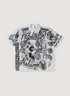 Satoshi Nakamoto 1 of 1 424 Day exclusive airbrushed work shirt pinstripe blue