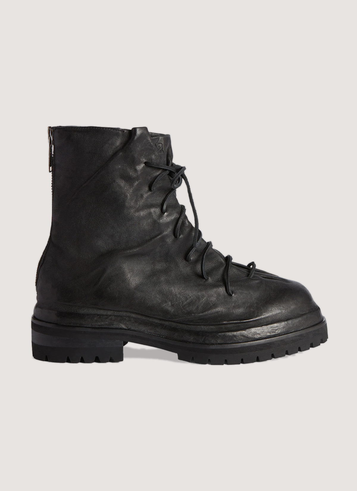 424 on Fairfax Laced Marathon Boots Black