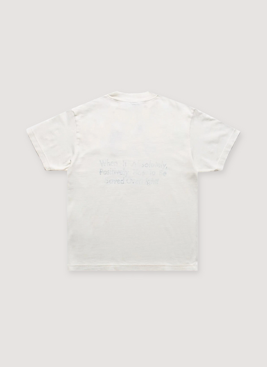 424 Military Ribbed Jersey Tee White
