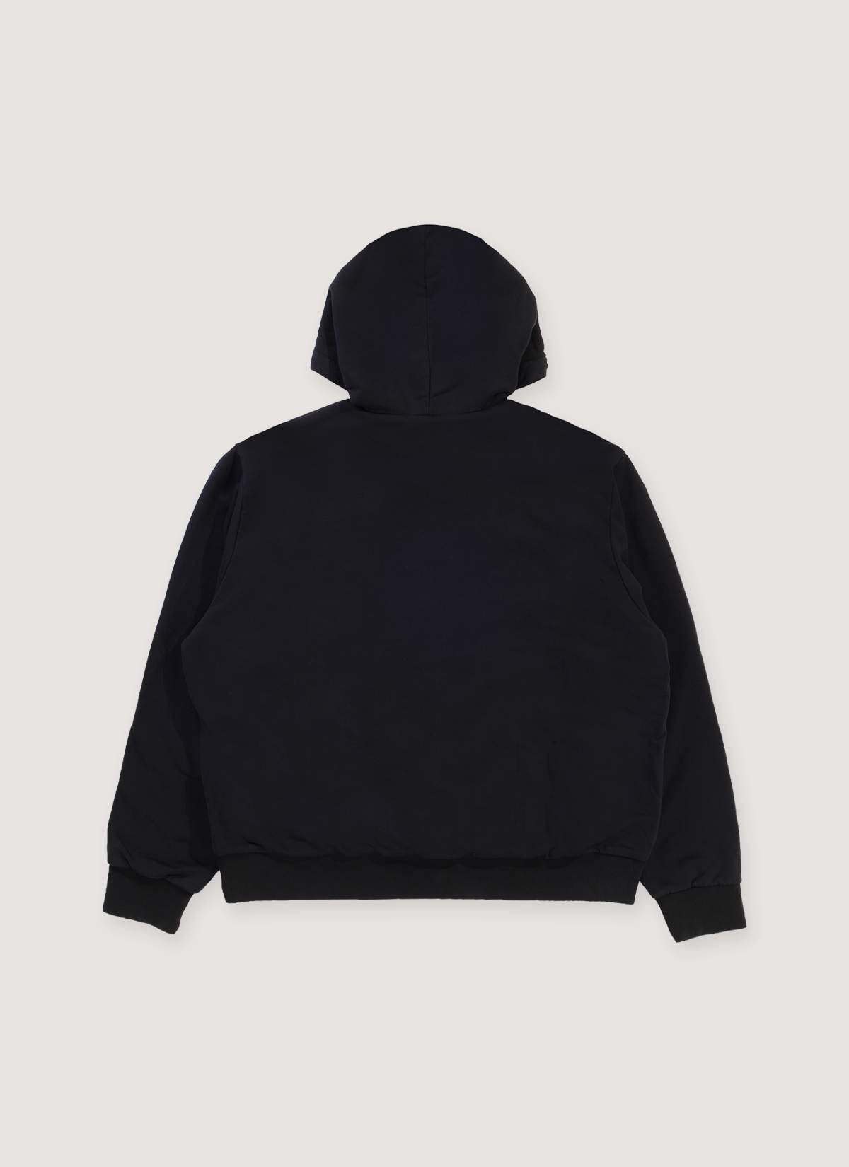 424 on Fairfax Wrap Thermal Zip Sweatshirt Black 424 on Fairfax Wrap Thermal Zip Sweatshirt Black - Image 2 | Authenticated at Pieces Los Angeles