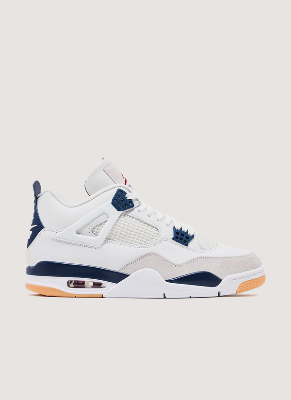 Jordan Nike SB Retro 4 SP Summit White Navy Nike SB Retro 4 SP Summit White Navy - Authenticated Sneakers | Pieces Los Angeles