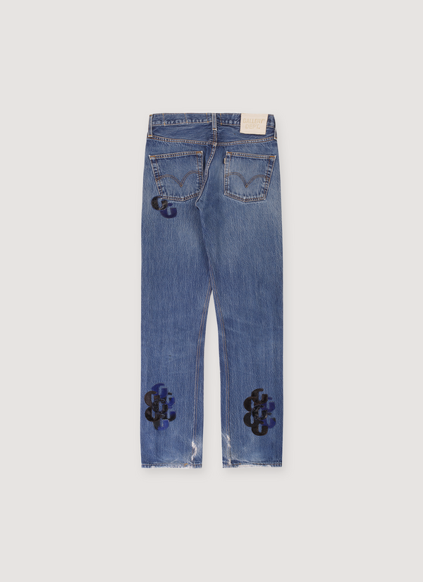 Gallery Dept. Repaired G-Patch 5001 Jeans Black Blue Patch alternate view - Shop at Pieces Los Angeles