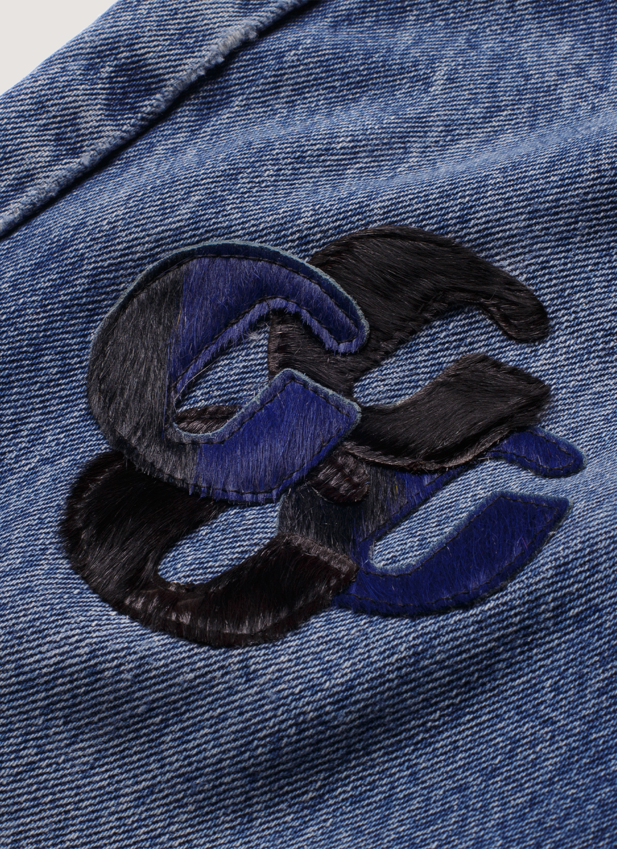 Gallery Dept. Repaired G-Patch 5001 Jeans Black Blue Patch Gallery Dept. Repaired G-Patch 5001 Jeans Black Blue Patch - Image 3 | Authenticated at Pieces Los Angeles