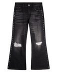 Vague Studios '85 Flared Denim Washed Black