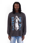 Pieces Mary Longsleeve Washed Black