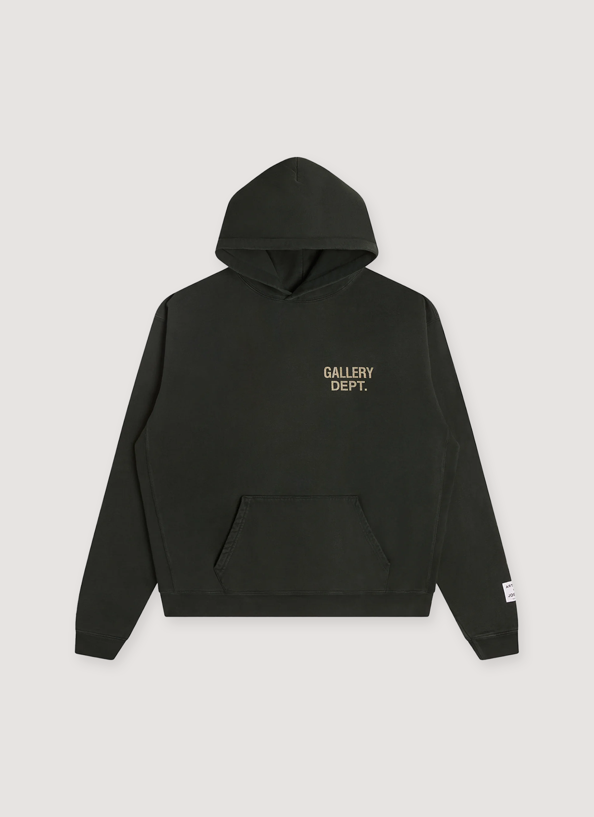 Gallery Dept. 90's GD Logo Sweatshirt Vintage Black front view