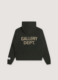 Gallery Dept. 90's GD Logo Sweatshirt Vintage Black back view Gallery Dept. 90's GD Logo Sweatshirt Vintage Black - Image 2 | Authenticated at Pieces Los Angeles