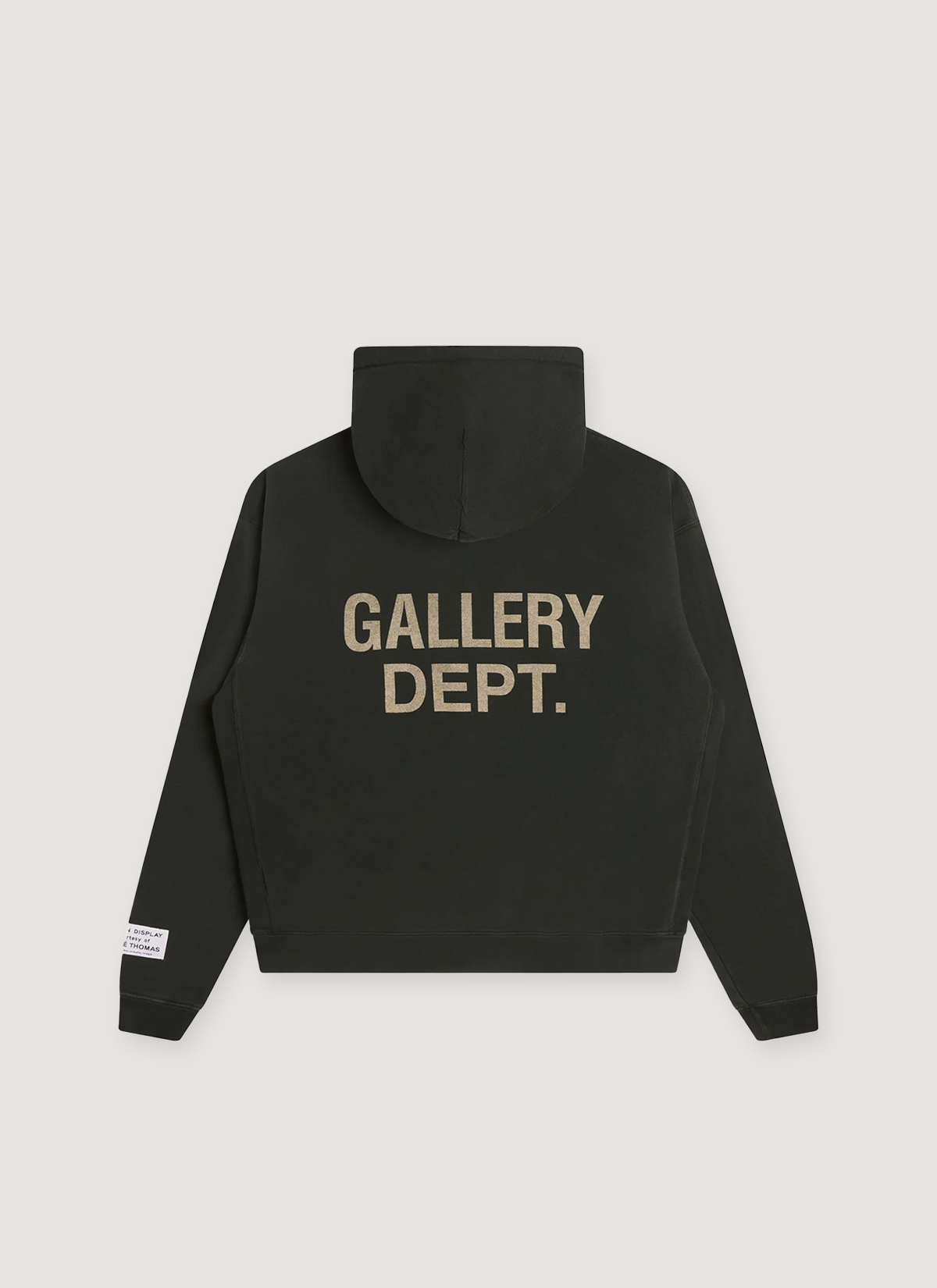 Gallery Dept. 90's GD Logo Sweatshirt Vintage Black back view
