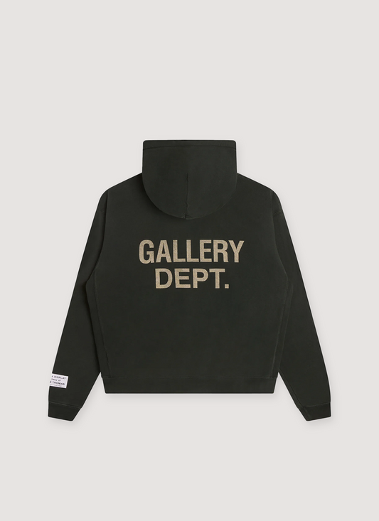 Gallery Dept. 90's GD Logo Sweatshirt Vintage Black