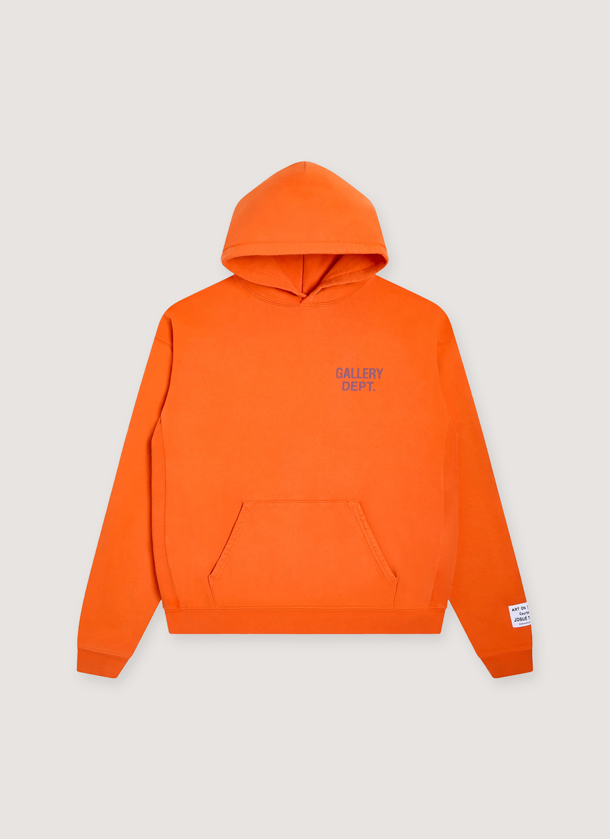 Gallery Dept. 90's GD Logo Sweatshirt Tomato Red Orange front view