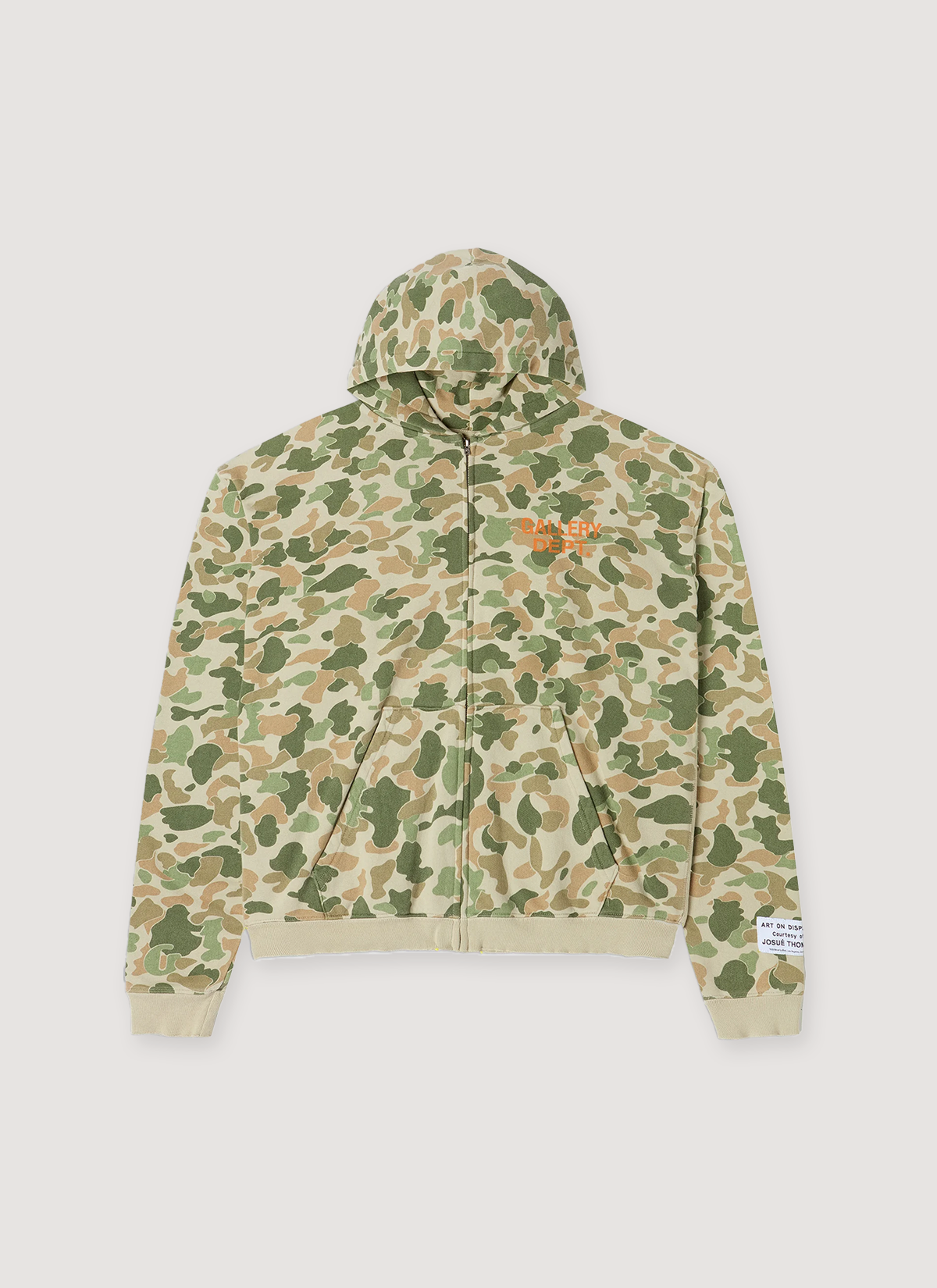 Gallery Dept. 90's Full Zip Frog Camo Plains Gallery Dept. 90's Full Zip Frog Camo Plains - Image 1 | Authenticated at Pieces Los Angeles