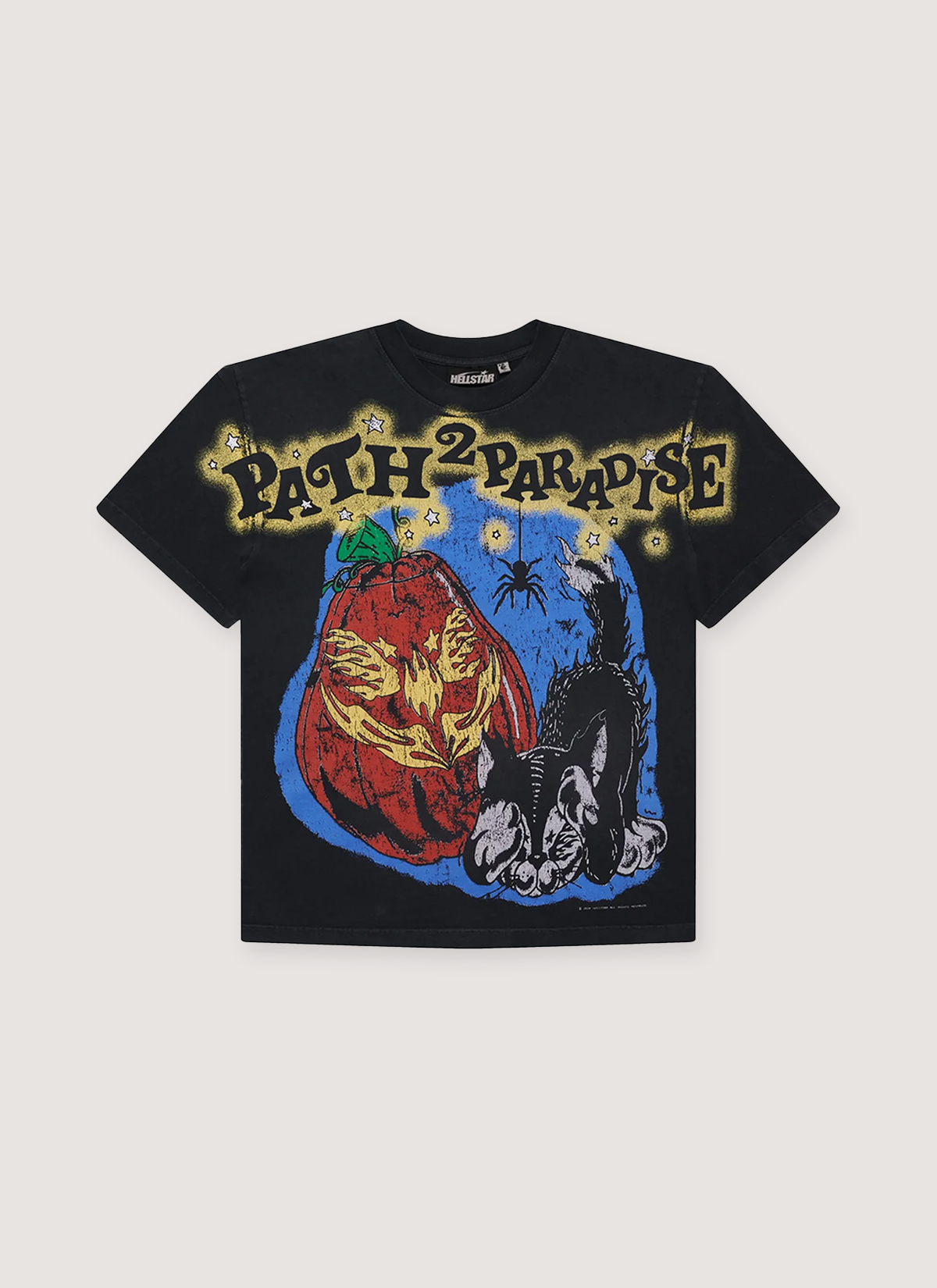 Hellstar Halloween 1996 P2P Tee Vintage Black