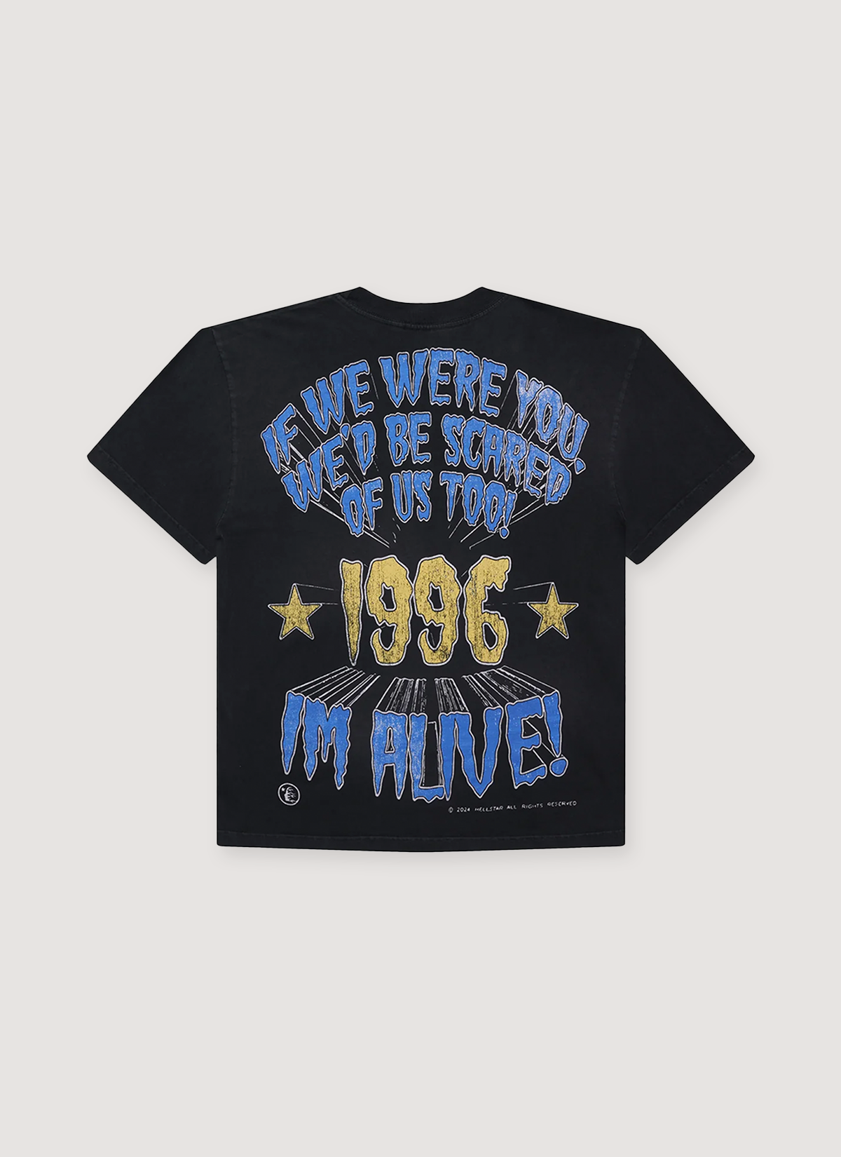 Hellstar Halloween 1996 P2P Tee Vintage Black Hellstar Halloween 1996 P2P Tee Vintage Black - Image 2 | Authenticated at Pieces Los Angeles