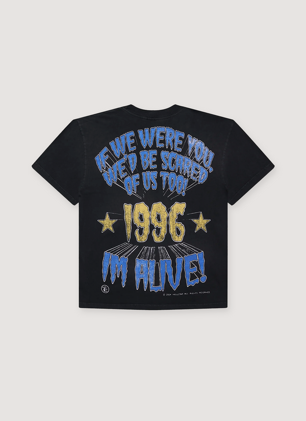 Hellstar Halloween 1996 P2P Tee Vintage Black alternate view - Shop at Pieces Los Angeles