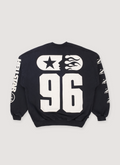 Hellstar Sports '96 Crewneck Sweater Black Hellstar Sports '96 Crewneck Sweater Black - Image 2 | Authenticated at Pieces Los Angeles