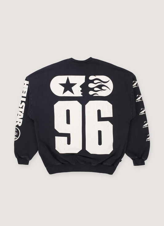 Hellstar Sports '96 Crewneck Sweater Black